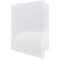 JAM Paper Heavy Duty Plastic 2-Pocket Folders, 6ct.